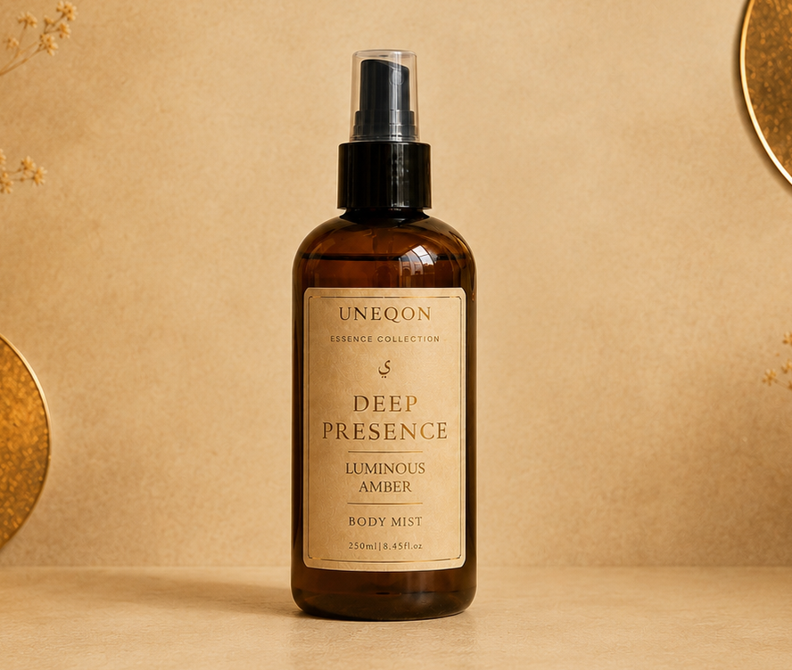 Deep Presence – Luminous Amber Body Mist