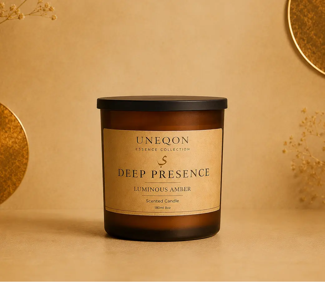 Scented Candle – Jasmine & Amber UNEQON